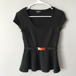 Black Bebe shirt